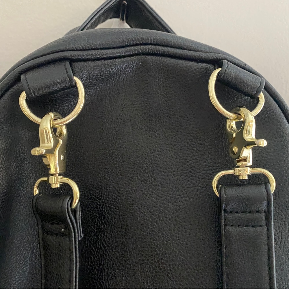 Betsey Johnson Backpack Pink, White & Black - Picture 6 of 16